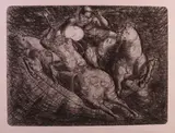 Roberto Barni, Senza titolo, etching