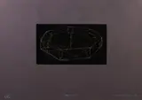 Fabrizio Corneli, Mazzocchio, 1989, screenprint on ottone
