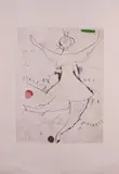 Danza minima I by Marino Marini, 1973, etching, offered Apr 2021
