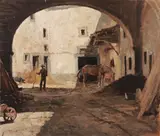 Paulo Ghiglia, Il cortile