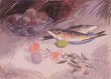 Quinto Martini, Natura morta, oil on canvas board