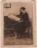 Cinque disegni by Ludovico Tommasi, A) La lettura, offered Mar 2021
