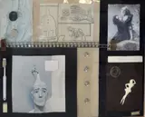 Carlo Belli, Composizione, assemblaggio on compensato