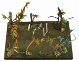 Gianni Pettena, Archipensiero, 1999, assemblaggio on panel in teca di plexiglass