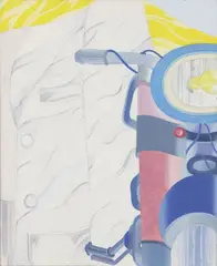 Particolari by Umberto Buscioni, 1967, oil on canvas, offered Jun 2020
