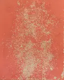 Coriandoli by Tano Festa, 1986, acrylic and coriandoli on canvas, offered Jun 2020