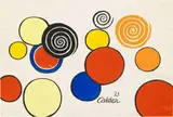 Alexander Calder, Senza titolo, 1973, tempera on paper