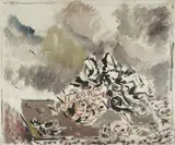 Natura morta by Filippo de Pisis, 1947, oil on canvas, offered Jun 2020