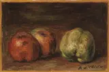 Giorgio de Chirico, Vita silente di frutta su un tavolo