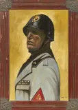 Tato, Ritratto di Benito Mussolini, 1938, oil on canvas