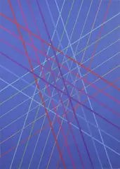 Due grafiche by Paolo Minoli, 1976, lithograph, offered Jun 2020