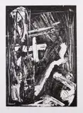 Emilio Vedova, Barcellona 39, 1976, etching
