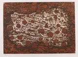 Zoran Mušič, Terre dalmate, 1959, etching