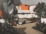 Achille Sdruscia, Paesaggio