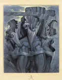 Agostino Arrivabene, Senza titolo, 1998, oil on canvas board