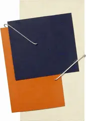 Senza titolo by Antonio Catelani, 1995, acrylic and acciaio on cardboard, offered Jun 2020