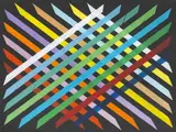 Contrart V by Piero Dorazio, 2003, oil on canvas, offered Jun 2020