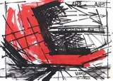 Vinicio Berti, Composizione, 1977, tempera on paper