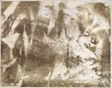 Pino Pascali, Muffe, 1961, mixed media on paper velina and card