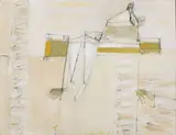 Sergio Romiti, Composizione, 1955, oil on canvas