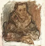 Mario Marcucci, Figura, 1935, gouache on paper