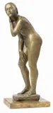 Quinto Martini, Nudo, 1937, scultura in bronze