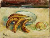 Ennio Pozzi, Natura morta con banane