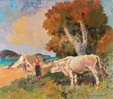 Carlo Domenici, La mucca bianca