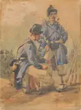 Michele Cammarano, Soldati