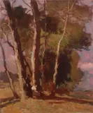 Ludovico Tommasi, Riposo all'ombra delle tamerici