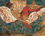 Salvatore Fiume, Figure in un interno