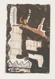 Composizione by Mario Sironi, tempera on paper, offered May 2020