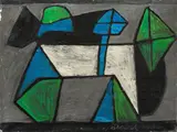 Dartel, Composizione, 1963, oil on canvas