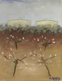 Paesaggio by Ottone Rosai, 1955, oil on canvas, offered May 2020