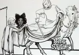 Ozmo, Wild Style (S. Martin), 2005, pennarello on pvc