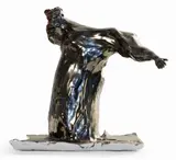 Luigi Carboni, Senza mani, 1996, Scultura in ceramica