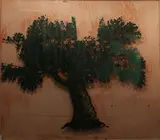 Albero by Mario Schifano, screenprint on pellicola trasparente racchiusa tra due lastre di plexiglass, offered Mar 2020