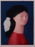 Ragazza by Antonio Bueno, lithograph a colori, offered Mar 2020