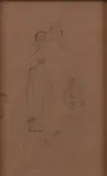 Figura di donna by Lorenzo Viani, pencil on paper, offered Mar 2020