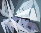 Struttura dinamica by Gualtiero Nativi, 1954, acrylic on canvas, offered Mar 2020