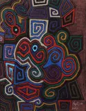 Corrado Cagli, Capocomico, 1968, screenprint a colori