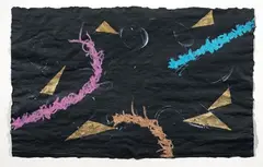 Luciano Bartolini, Senza titolo, 1982, mixed media on paper