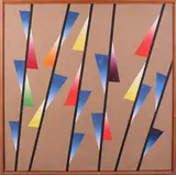 Giorgio Ulivi, Senza titolo, 1990, oil on canvas grezza
