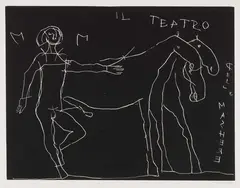 Presentazione II by Marino Marini, 1973, etching, offered Dec 2018