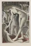 Paul Delvaux, Salomé, screenprint