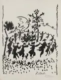 Due grafiche by Pablo Picasso, A) Colombe, offered Dec 2018