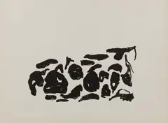 Untitled by Philip Guston, 1966, lithograph, offered Dec 2018