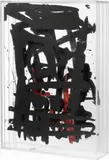 Emilio Vedova, Compresenze, 1975, tre serigrafie on plexiglass