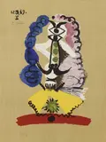 Imaginary Portraits by Pablo Picasso, 1969, lithograph, offered Dec 2018