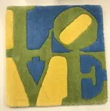 Robert Indiana, Spring Love, 2006, Tappeto